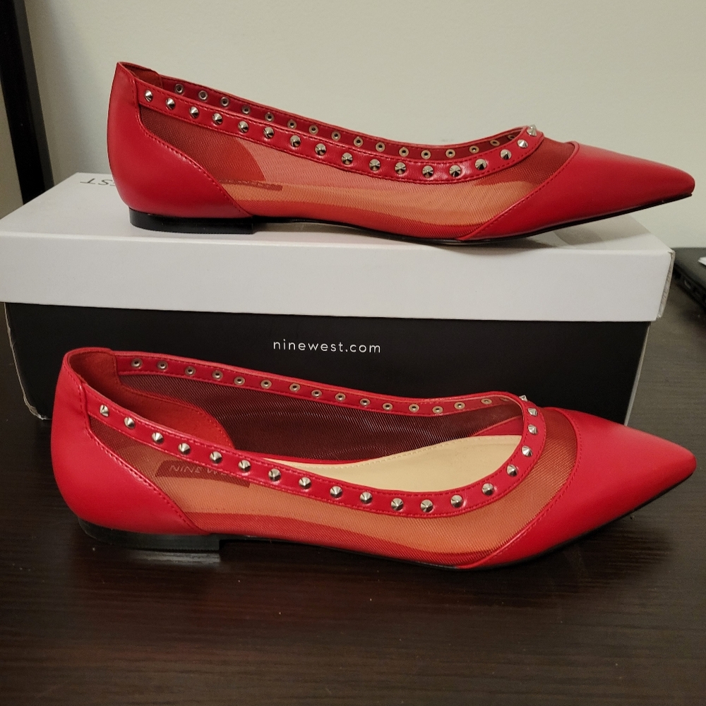 Nine west flats